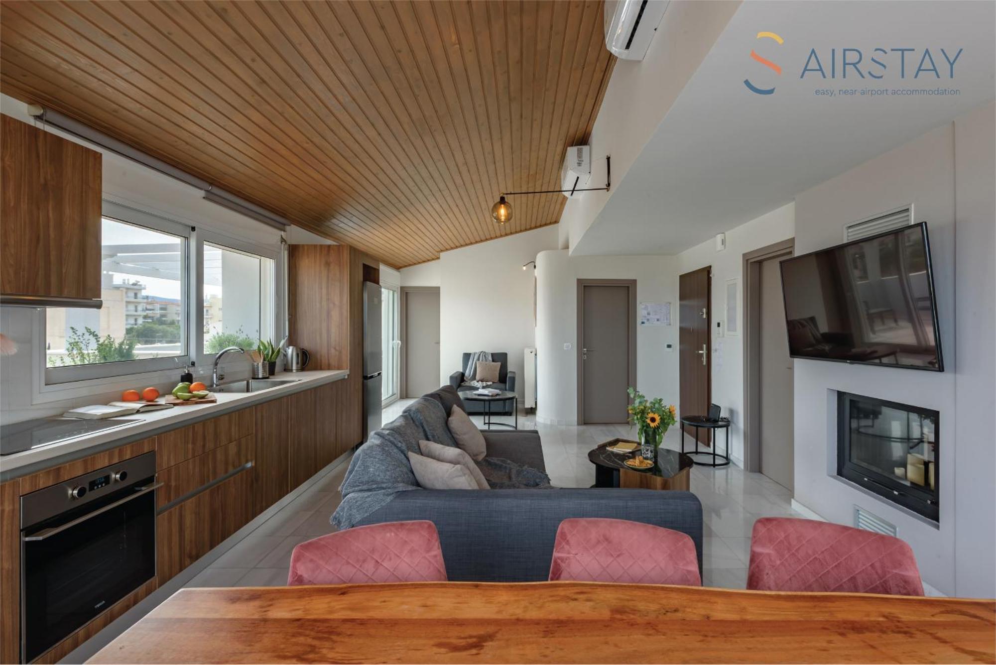 Akali Apartment Airport By Airstay Spata  Bagian luar foto